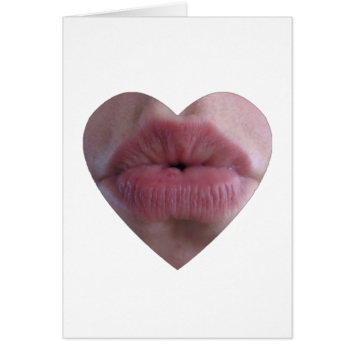 Big Wet Kiss Card
