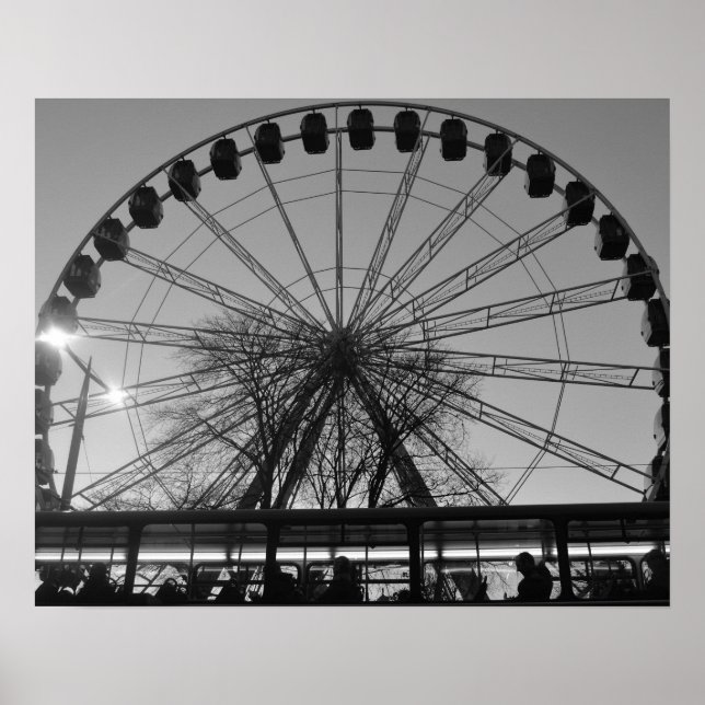 Big Wheel Edinburgh Poster (Front)