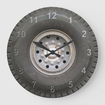 Big Wheel Large Clock by Impactzone at Zazzle