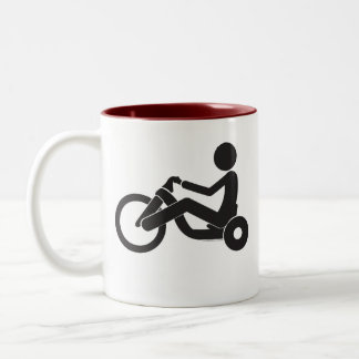 Big-Wheel-T Two-Tone Coffee Mug
