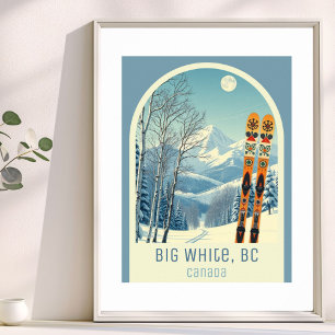 Big White British Columbia Canada  Poster