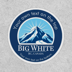 Big White British Columbia Canada ski resort Patch