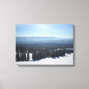Big White Mountain Canvas Print