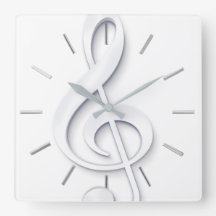 big white music clef