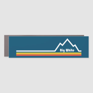 Big White Ski Resort Car Magnet