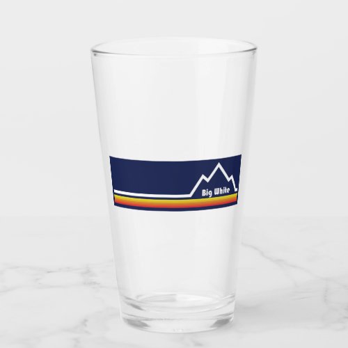 Big White Ski Resort Glass