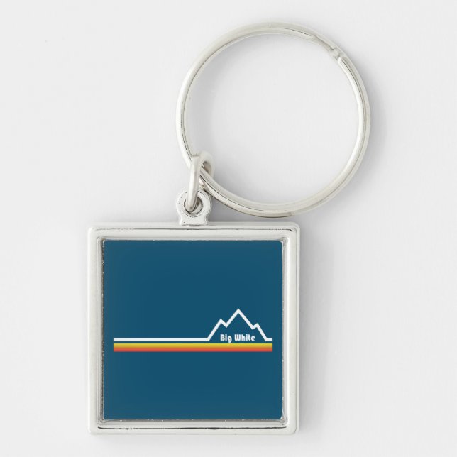 Big White Ski Resort Keychain (Front)