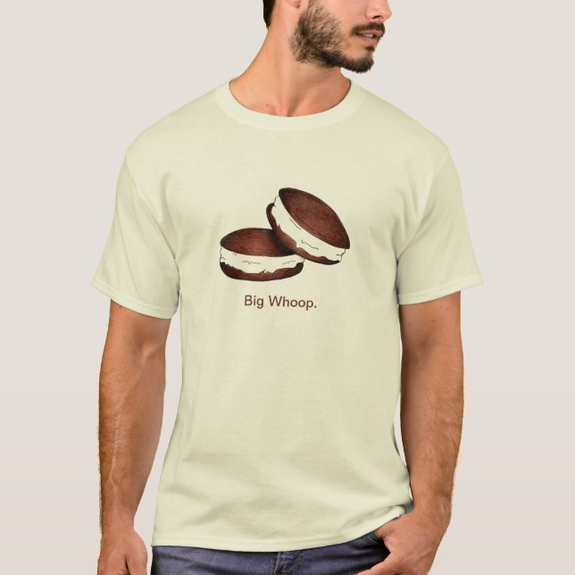 Big Whoop Whoopie Pie Chocolate PA Dutch Foodie T-Shirt (Front)