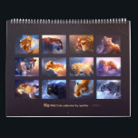 Big Wild Cats - 2019 Calendar<br><div class="desc">Big Wild Cats - 2019 Calendar
https://www.deviantart.com/apofiss</div>