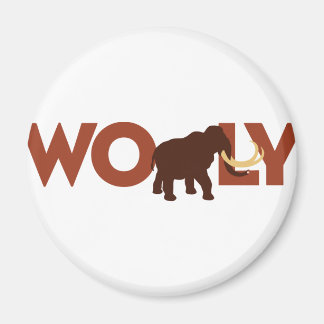Big Wooly Mammoth Magnet