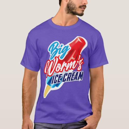 Big Worms Ice Cream T_Shirt