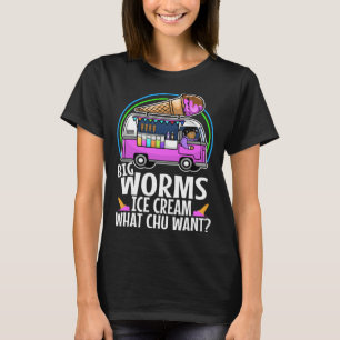 Big worms ice cream truck  3 T-Shirt