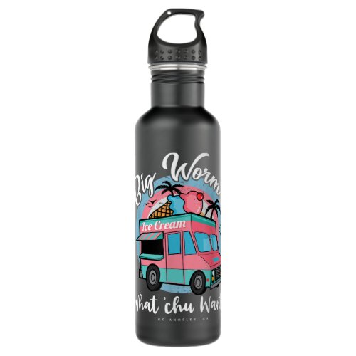 Big Worms Ice Cream What Chu Want Hello Summer Se Stainless Steel Water Bottle