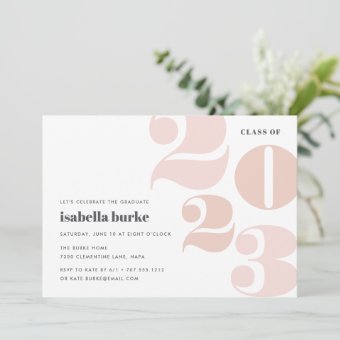 Big Year | Graduation Party Invitation | Zazzle