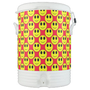 Big Yellow Allover Brt Red-Igloo Cooler 10g