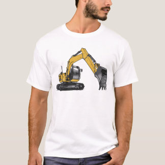 Big Yellow Excavator T-Shirt