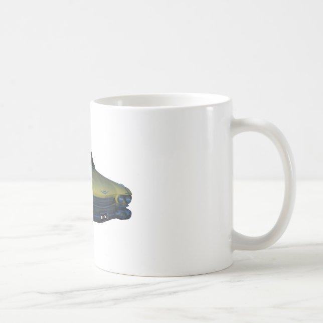 Big Yellow Fin 59 Cadillac Coffee Mug (Right)