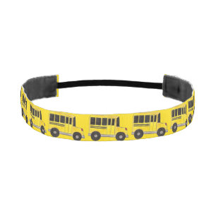 Big Yellow School Bus Buses Headband