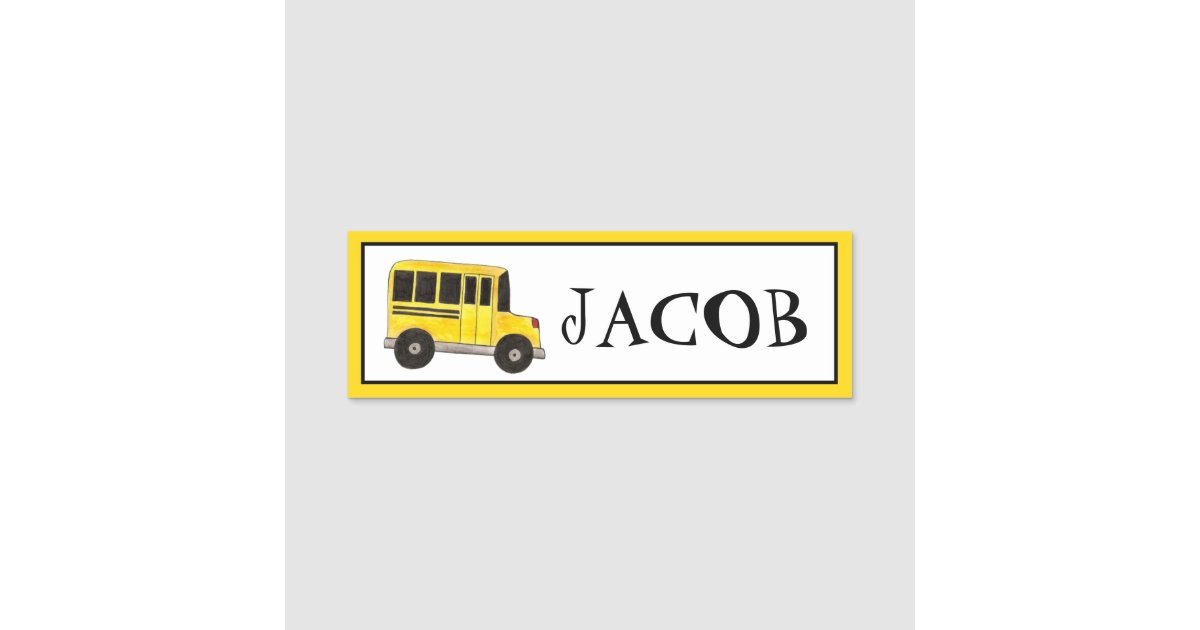 jacob name tag