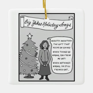 Big Yikes Ornament: O Tannenbaum Ceramic Ornament