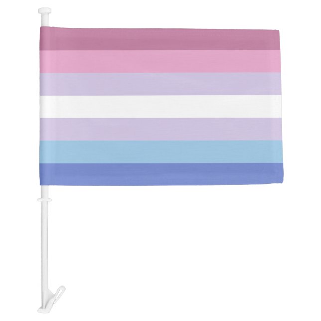 Bigender Car Flag (Front)