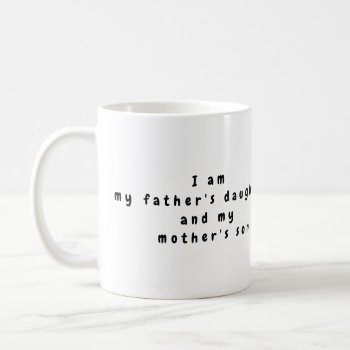 Bigender Cup by strangeproducts at Zazzle