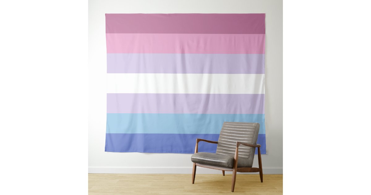 Bigender Flag Extra Large Lgbt Tapestry 3565