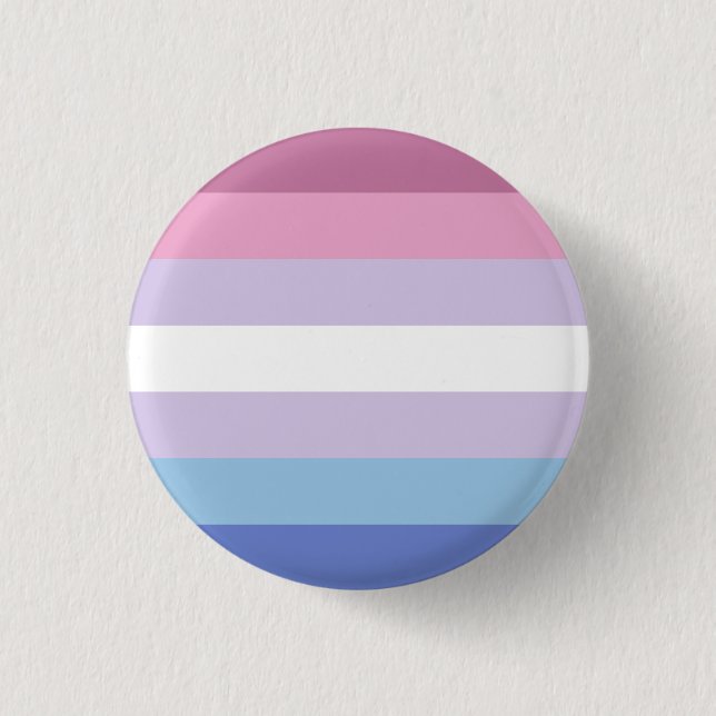 Bigender Pride Flag Button (Front)