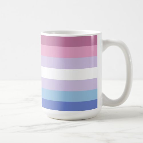 Bigender Pride Flag Coffee Mug
