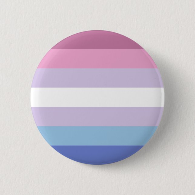 Bigender Pride Flag  Keramik  Button (Front)