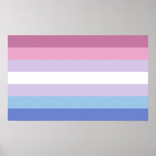 Bigender Pride Poster
