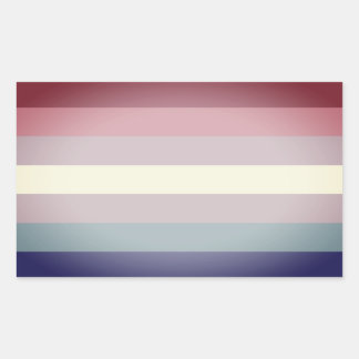 Bigender Pride Rectangular Sticker
