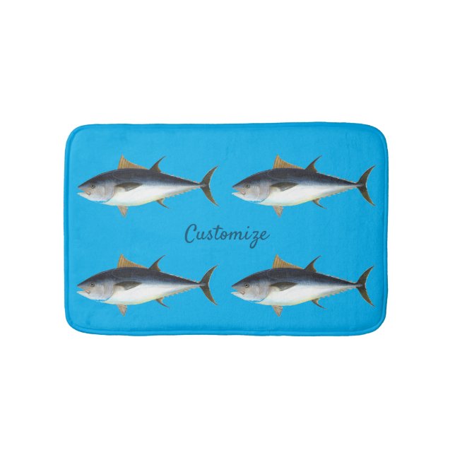 Bigeye Tuna Style Thunder_Cove Bath Mat (Front)