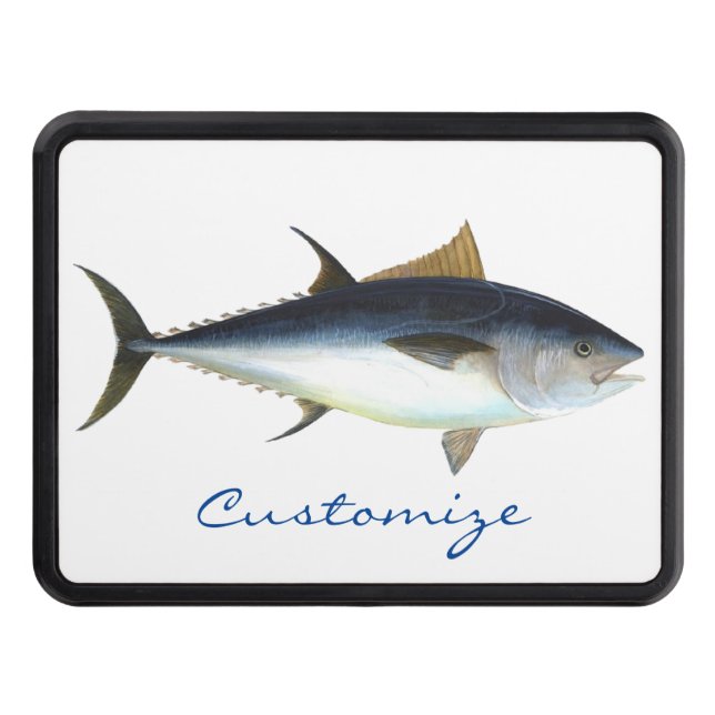 Bigeye Tuna Style Thunder_Cove Hitch Cover (Front)