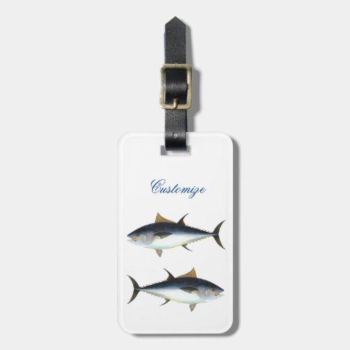 Bigeye Tuna Style Thunder_Cove Luggage Tag