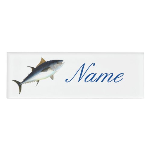 Bigeye Tuna Style Thunder_Cove Name Tag