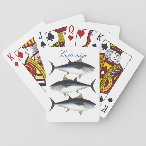 Bigeye Tuna Style Thunder_Cove Poker Cards
