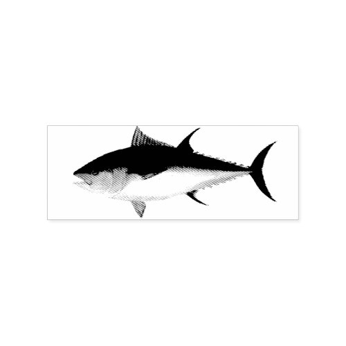 Bigeye Tuna Style Thunder_Cove Rubber Stamp