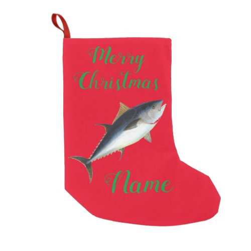Bigeye Tuna Style Thunder_Cove Small Christmas Stocking