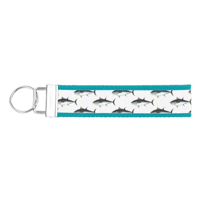 Bigeye Tuna Style Thunder_Cove Wrist Keychain (Keys on Left)