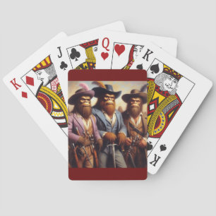Bigfoot 3 Musketeers Poker Cards