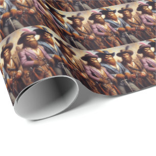 Bigfoot 3 Musketeers Wrapping Paper
