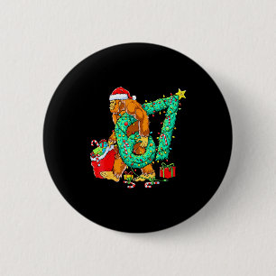 Bigfoot 67 Meme Christmas Tree 67 Baseball Lifesty Button