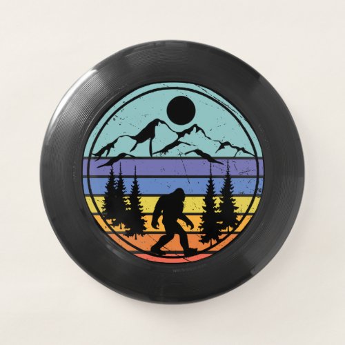 Bigfoot adventure retro style Frisbees