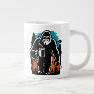 BIGFOOT AND COFFEE GIANT COFFEE MUG