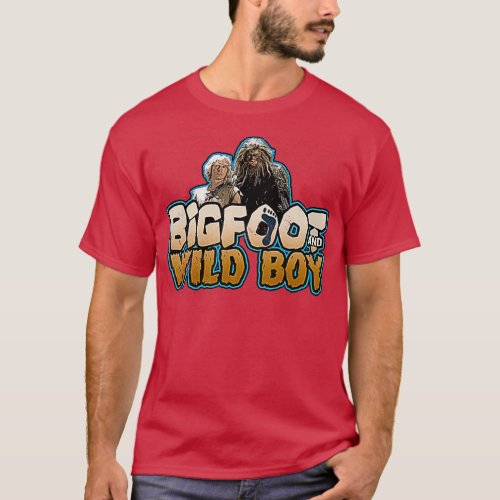 Bigfoot and Wild Boy distressed T_Shirt