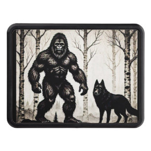 Bigfoot and Wolf  Hitch Cover