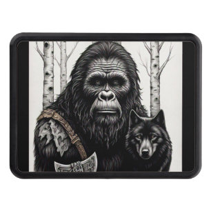 Bigfoot and Wolf  Hitch Cover
