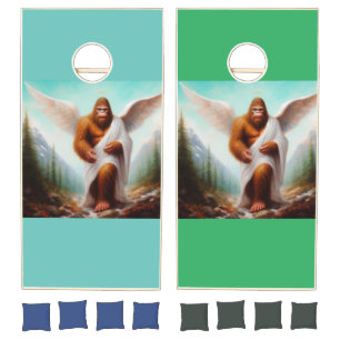 Bigfoot Angel Cornhole Set