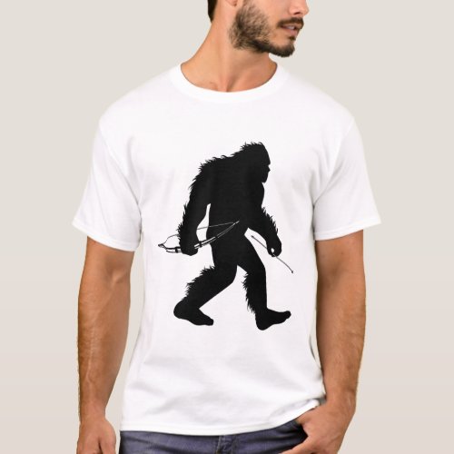 Bigfoot Archery Bow Archer Sasquatch Tee Apparel